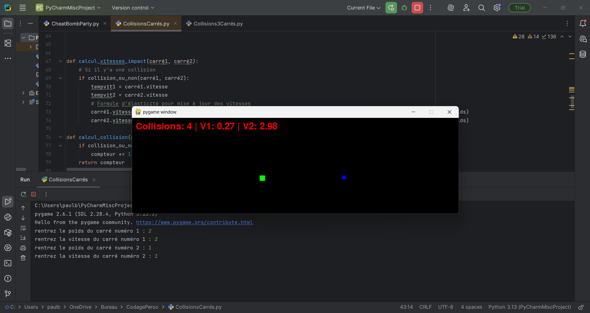 Illustration du code